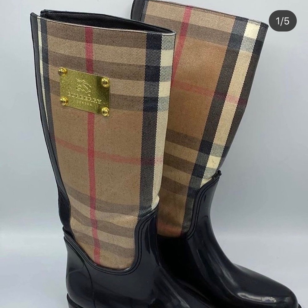 Burberry Rain Boots